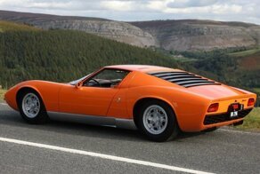 Оригинальный восстановленный Lamborghini Miura из фильма "Ограбление по-итальянски"