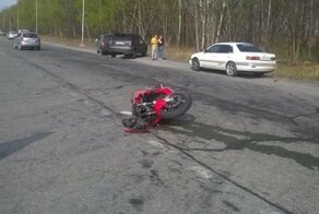 Авария дня. В Приморье мотоциклист угробил своего пассажира
