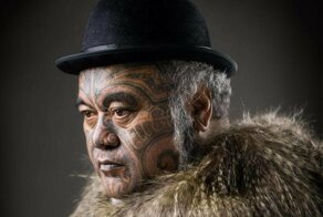 Фотограф показал, как выглядел бы коренной народ Новой Зеландии без своих татуировок