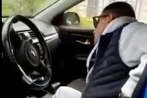 "Мажор" Прилучный заночевал в чужом авто и отказался его покидать