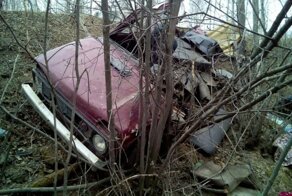 "Нива" пополам: под Тындой погибли два человека