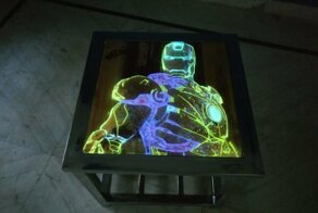 Табурет в стиле «Железный человек»