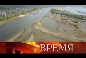 Уровень воды в Куйбышевском водохранилище достиг критической отметки
