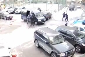 В сети появилось эпичное видео задержания преступника силовиками Росгвардии
