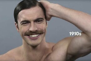 Как изменились стандарты мужской красоты за 100 лет