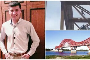 Неадекватный мужчина погиб, упав с автомобильного моста в Ханты-Мансийске