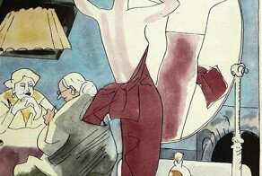 Советская карикатура на семейную тему