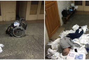 В Челябинской области инвалида оставили спать на полу больницы