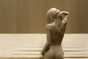 Скульптуры из дерева итальянского скульптора и художника Петера Демеца