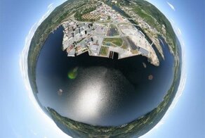 Фотоэффект "Рыбий глаз"