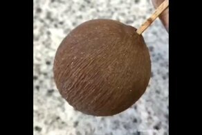 Как сделать кокос из ананаса