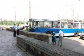 Троллейбус без тормозов в Чебоксарах