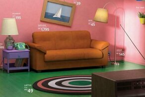 IKEA воссоздаёт культовые гостиные из «Друзей» и «Симпсонов»