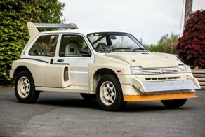 На аукционе будет продан новый раллийный хэтчбек MG Metro 6R4 из 80-х