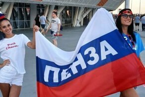 Ослепительные болельщицы сборной России, украсившие собой матч с Сан-Марино