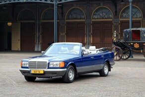 Mercedes-Benz 380 SEL Caruna 1984 — огромный кабриолет голландской принцессы