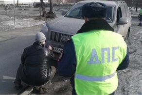 Водителей с грязными номерами могут лишить прав