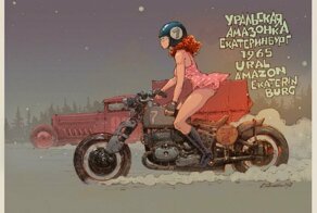 Советский дизельпанк: роботы, Дед Мороз, маслкары и снова роботы