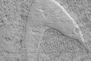 На Марсе нашли логотип из сериала "Звездный путь"