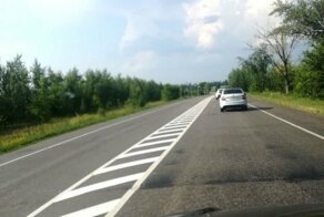 Под Воронежем появилась трасса с 40-километровой сплошной линией
