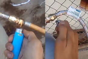 Эффективный способ проверки утечки газа по-мексикански