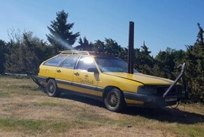 Эстонцы превратили старенький немецкий универсал в уютную сауну