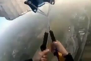 Прыжок с парашютом пошел не так, как планировалось