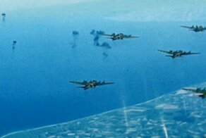 Огонь и ярость: цветные кадры американских бомбардировок Германии во время Второй мировой войны