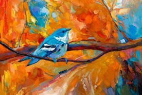 Существует ли синяя птица на самом деле?