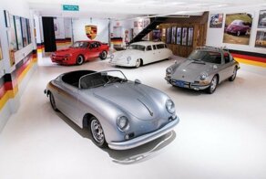 Фургон и лимузин Porsche 356 из коллекции Taj Ma Garage «уйдут с молотка»