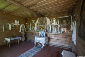 Новгородская область. Душевная часовня в селе Малахово