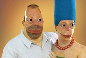 Новые жуткие реалистичные мультяшные персонажи от Мигеля Васкеса