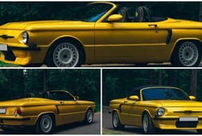 Спорткар в стиле «Запорожца» выставили на продажу