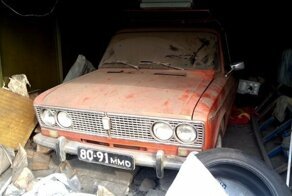 Автомобили, которые нашли во время сноса московских гаражей