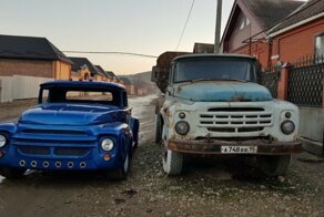 В Чечне ЗИЛ-130 превратили в стильный хот-род с двигателем V8 от Мерседеса