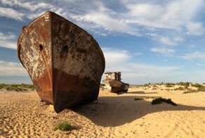 Почему высохло Аральское море?