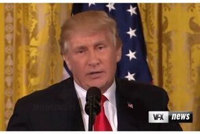 Дизайнер с помощью нейросети превратил Путина и Трампа в одного человека
