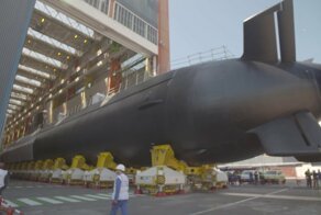 Во Франции показали новую подлодку, которую сравнили с креветкой