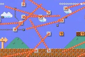Прохождение уровня "Super Mario Bros." на садистcкой сложности