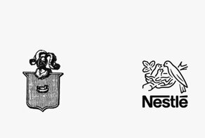 История логотипа Nestle