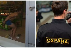 Охранники «Пятерочки» раздели покупателя и заставили приседать с бутылкой