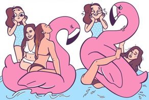 20 комиксов, которые поймут все девушки