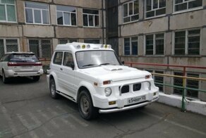 Неординарный внешний тюнинг «Нивы» из Приморья