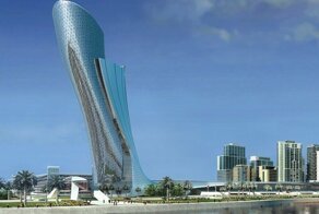 Падающий небоскреб Capital Gate