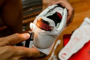 Nike создали "горящие" кроссовки к сериалу "Очень странные дела"