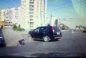 Проскакун и второрядник: ДТП на перекрестке в Петербурге