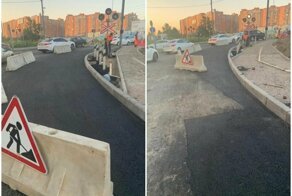 Кто-то без спроса расширил дорогу. Власти не знают, что с этим делать