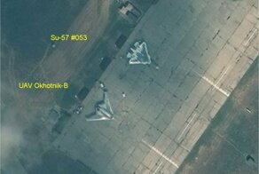Первый полет тяжелого ударного беспилотного летательного аппарата "Охотник"