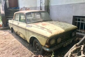 Забытый ранний Москвич-408 в Германии