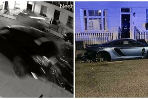 Во время гонки стритрейсер разбил одиннадцать элитных автомобилей: видео